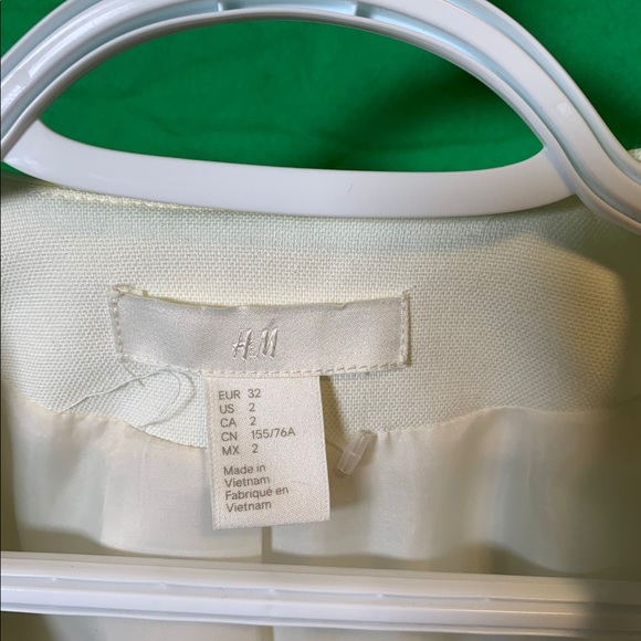 H&M Formal white Blazer - Picture 4 of 4